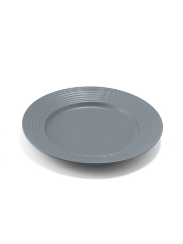 10.5 Inch Slate Grey Porcelain Dinner Plate