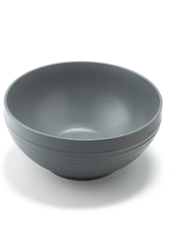 4.8 Inch Slate Grey Porcelain Snack Bowl