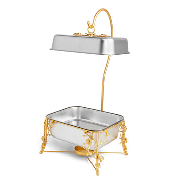 square chafing dish
