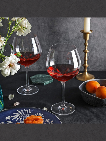 Fine Crystal Balloon Glasses – Luxury Glassware Set | Set of 6