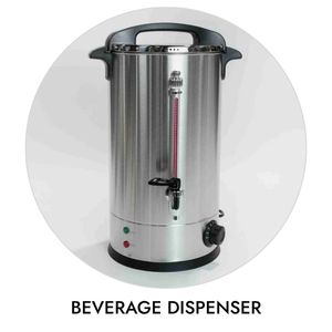 beverage dispensers, drink dispensers, insulated beverage server, commercial beverage dispenser, hot beverage dispenser, cold drink dispenser, beverage chafer, stainless steel airpot, thermal jug, catering beverage dispenser, restaurant beverage equipment