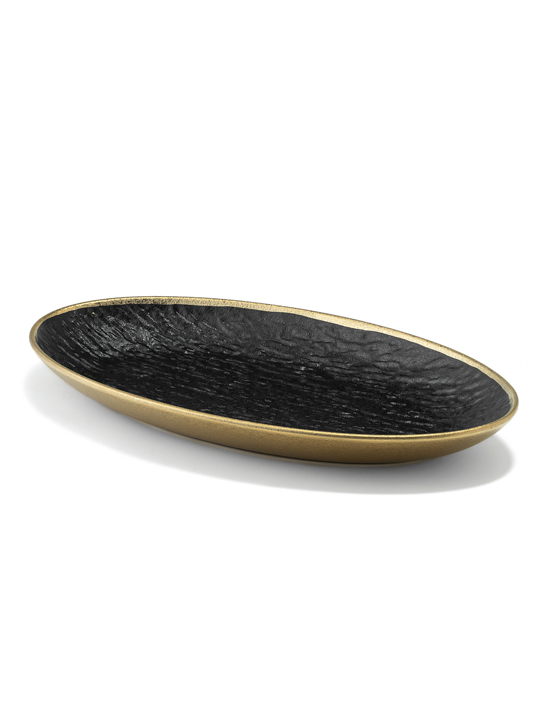 gold serving trays