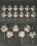 Commercial Stainless Steel Karahi Pan, 12 Inch Stainless Steel Wok with Long Handle, Heavy Duty Restaurant Kadai Pan, Stainless Steel Stir Fry Wok Flat Bottom, Commercial Hotel Cookware Karahi, Catering Stainless Steel Frying Pan, SUS 304 Stainless Steel Karahi 12 Inch, Deep Stainless Steel Chef Pan with Helper Handle, High Heat Commercial Induction Wok, Professional Grade Silver Stainless Steel Kadai