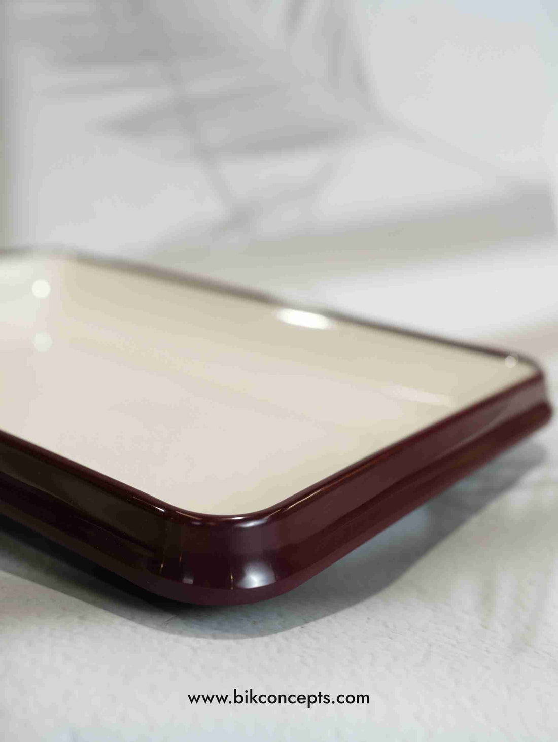 12 inch serving platter, Merlot melamine tray, large red serving dish, shatterproof appetizer platter, unbreakable round tray, red melamine platter.