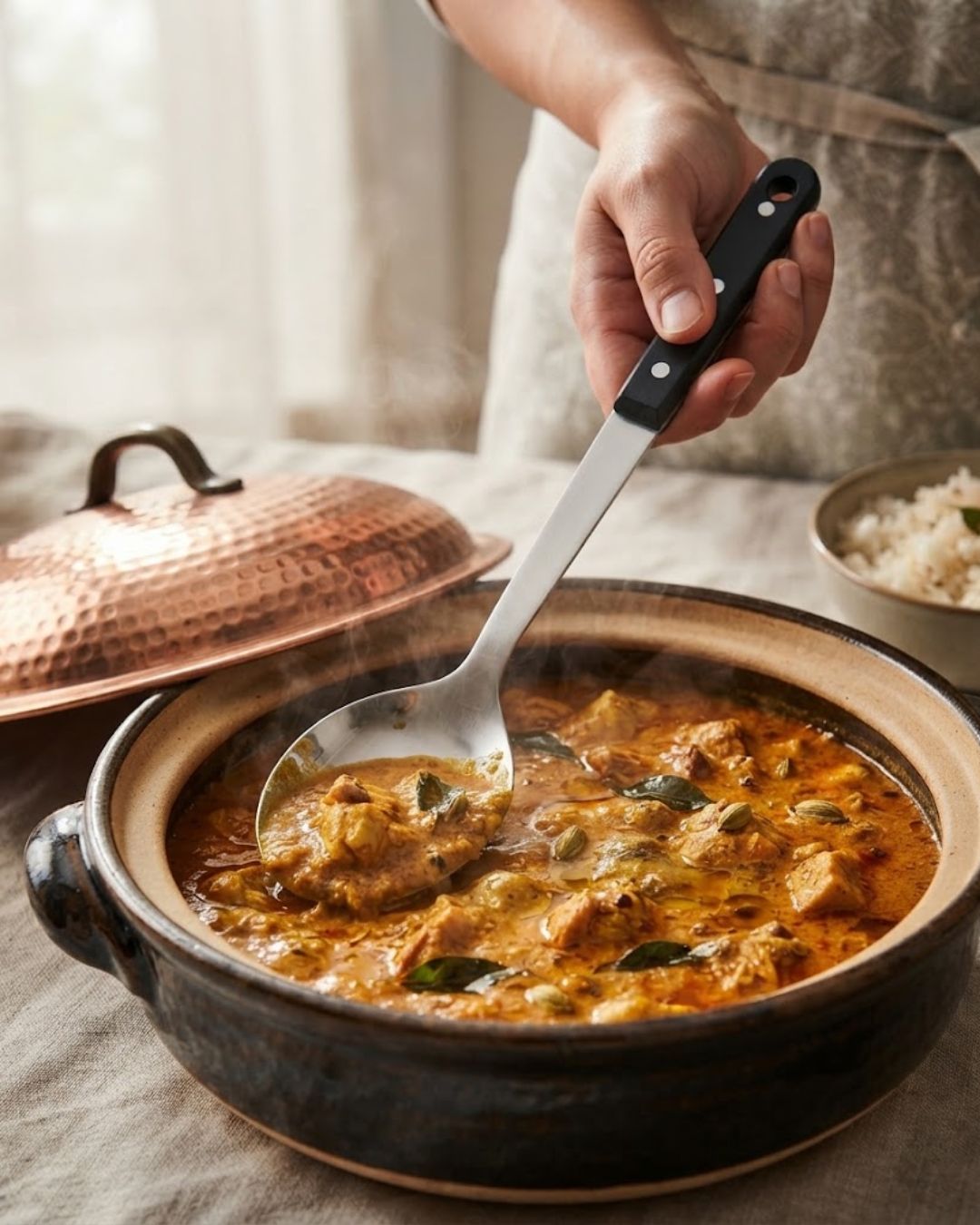 Stainless Steel Serving Spoon 14.5 Inch, Large Metal Buffet Serving Spoon, Commercial Catering Basting Spoon, Heavy Duty Riveted Handle Serving Utensil, Long Handle Chafing Dish Spoon, Industrial Hotel Banquet Serving Spoon, Professional Stainless Steel Food Spoon, Deep Bowl Buffet Spoon 2.8 Inch, Restaurant Quality Metal Serving Utensils, Durable Rice and Curry Serving Spoon