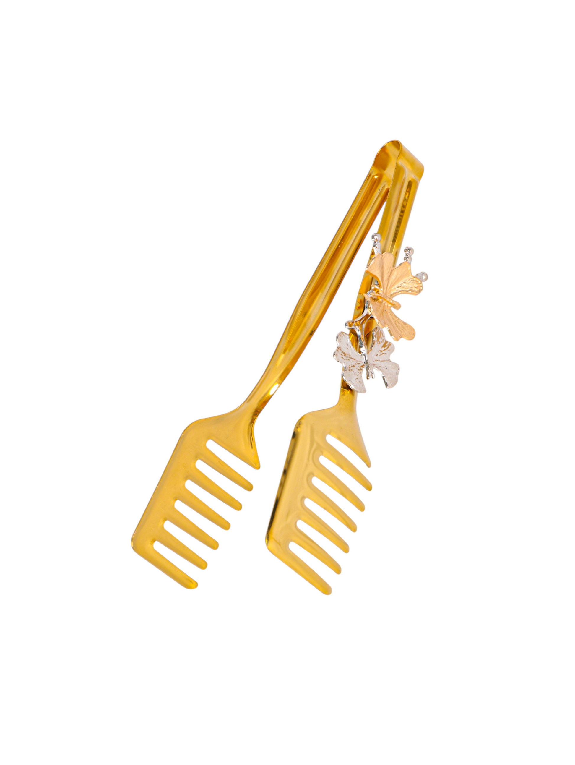 Beautiful Gold Butterfly Pasta Tong