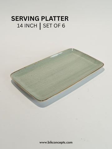 14-Inch Classic Serving Platter (Set of 6)