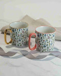 Floral Porcelain Mug Set (450ml)