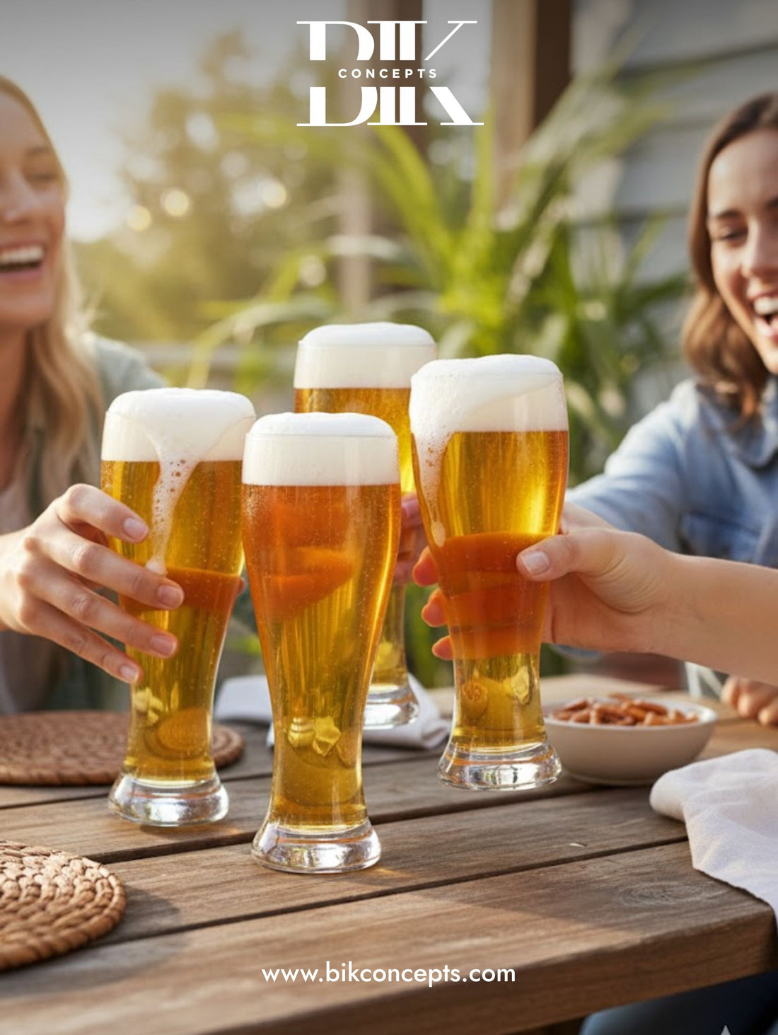 20oz Pint Glass – Classic Fluted Beer Mug (600ml)