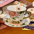Elegant Porcelain Tea Cup