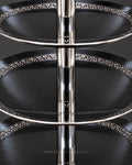3 Tier Stainless Steel Serving Platter, Mirror Finish Dessert Stand 15 Inch, Tiered Pastry Display Tray Silver, Hotel Buffet Catering Serving Stand, High Tea Tiered Serving Tray, Commercial Stainless Steel Appetizer Stand, Footed 3 Tier Cupcake Stand Silver, Stainless Steel Buffet Risers and Displays