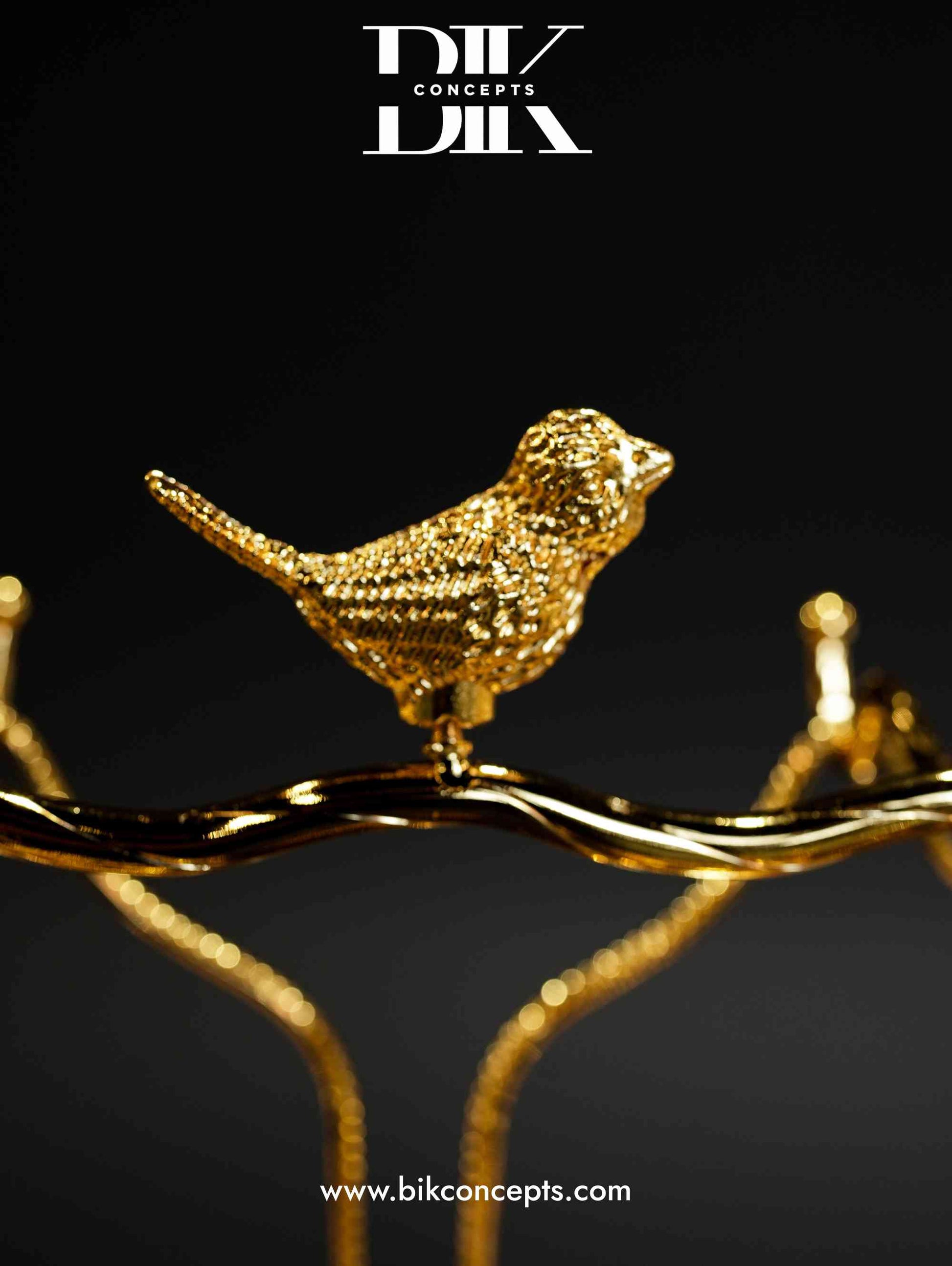 Gold dry fruit set, luxury serving tray, bird theme home decor, 4-tier snack organizer, wedding return gifts, dry fruit box for guests, decorative metal serving stand, festive tabletop centerpiece, dry fruit bowl with lid