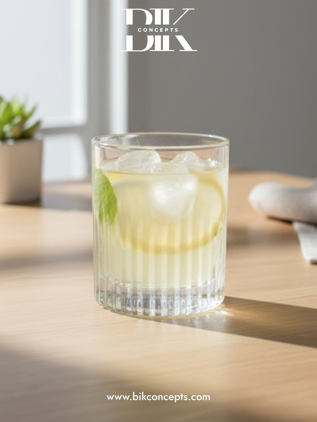 ribbed glass tumbler, fluted rocks glass, 6.7oz drinking glass, 200ml glass cup, vertical ribbed glassware, origami style glass, small cocktail glass USA