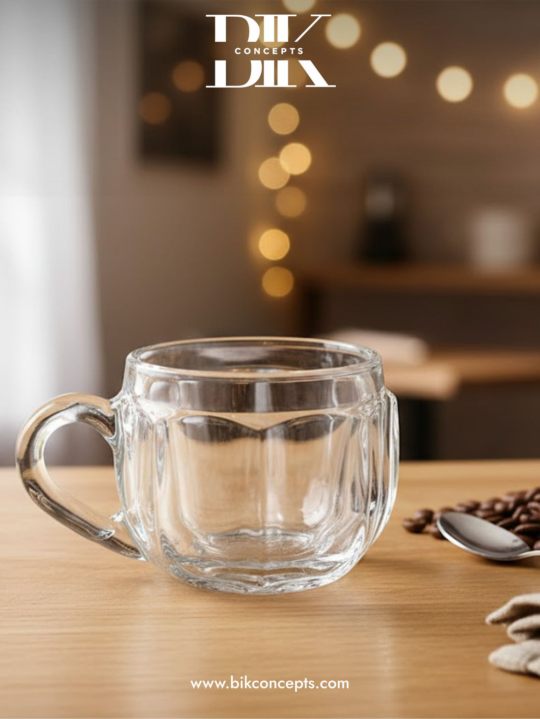 6oz glass mug, clear coffee cup, small glass tea cup, heat resistant espresso mug, 180ml glass cup, glass mug with handle, modern glassware USA