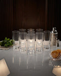 Clear Glass Highball Tumblers 270ml, 9 oz Tall Glassware Drinking Set of 10, Heavy Base Glass Tumblers 6 Inch, Commercial Restaurant Beverage Glassware, Hotel Bar Highball Drinking Cups, Catering Service Water Glasses Bulk, Straight Sided Glass Juice Tumbler, Clear Drinking Glasses Pack of 10