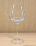 Clear Glass Wine Glasses Set of 6, Modern Angular Wine Glass 17.5 oz, 9 Inch Tall Stemware Set, Commercial Restaurant Wine Glasses Bulk, Hotel Barware Stemmed Wine Glasses, Catering Service Clear Glassware Set, Large Capacity Red and White Wine Glasses, Modern Crystal Clear Goblets Pack of 6
