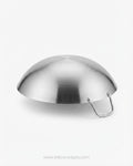 Stainless Steel Cantonese Wok, Commercial Round Bottom Wok, Professional Stir Fry Wok, Heavy Duty Catering Wok, Dual Loop Handle Wok, Restaurant Grade Asian Cookware, 22 Inch Commercial Wok, Hotel Kitchen Equipment Wok, Industrial Stainless Steel Wok, Large Banquet Serving Wok
