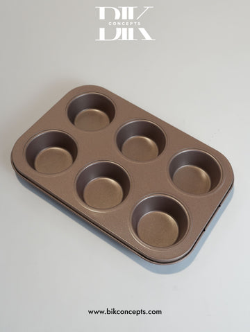 6-Cup Non-Stick Muffin and Cupcake Pan