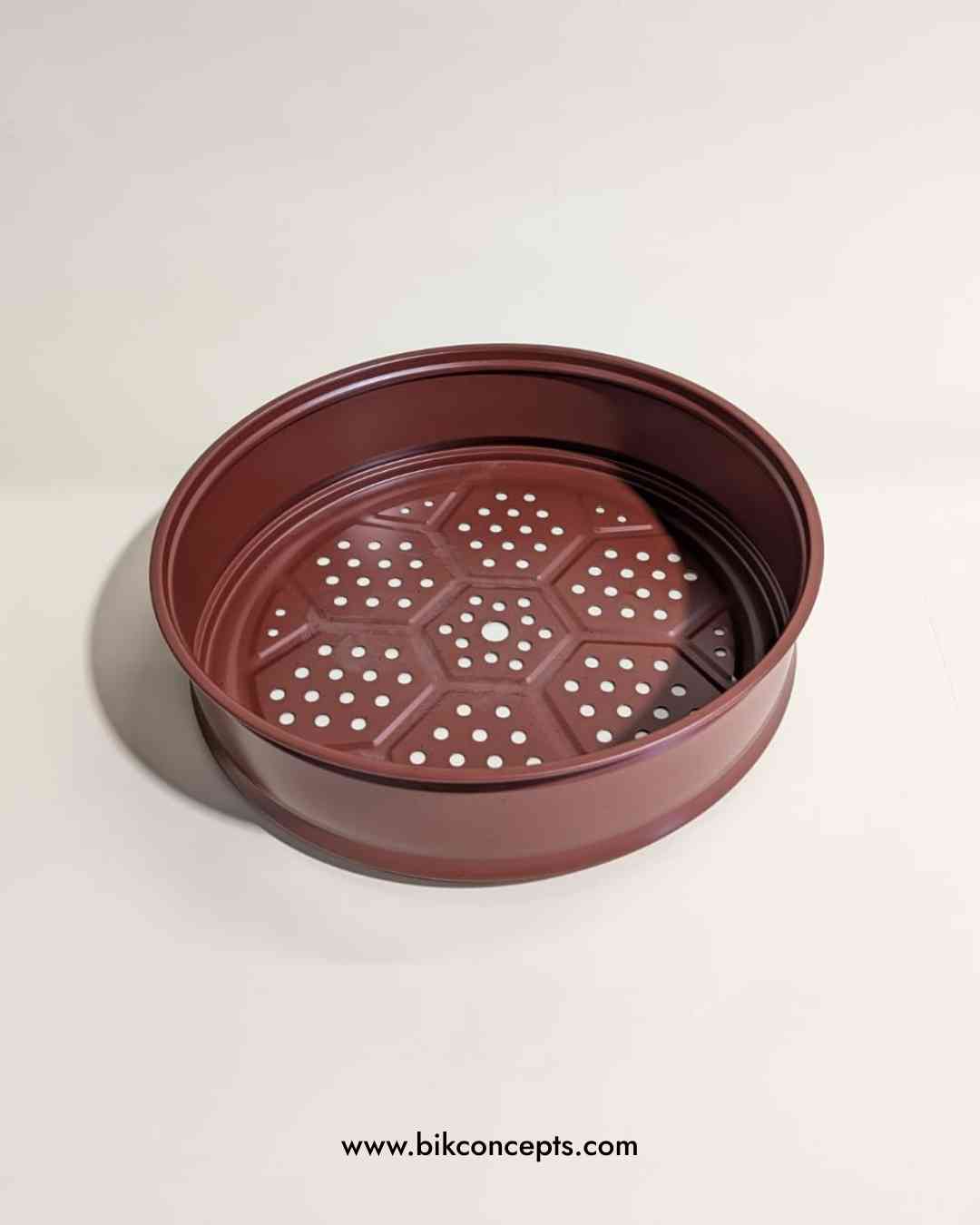 13 inch aluminum karahi, deep frying karahi pan, aluminum steamer set, large capacity stir fry pan, professional chef knife and spatula set, heavy duty aluminum cookware, 13 inch steamer basket