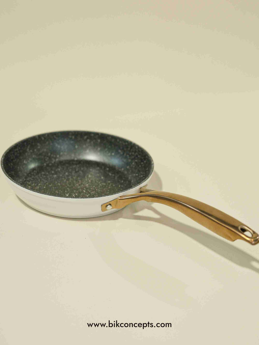 Non-Stick Aluminum Fry Pan Opal White – 8" & 10" Skillet