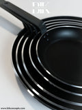 Non-stick frying pan, induction-ready cookware, professional skillet set, DayDay kitchenware, heavy gauge aluminum pan, riveted handle skillet, PFOA-free non-stick, induction bottom frying pan.