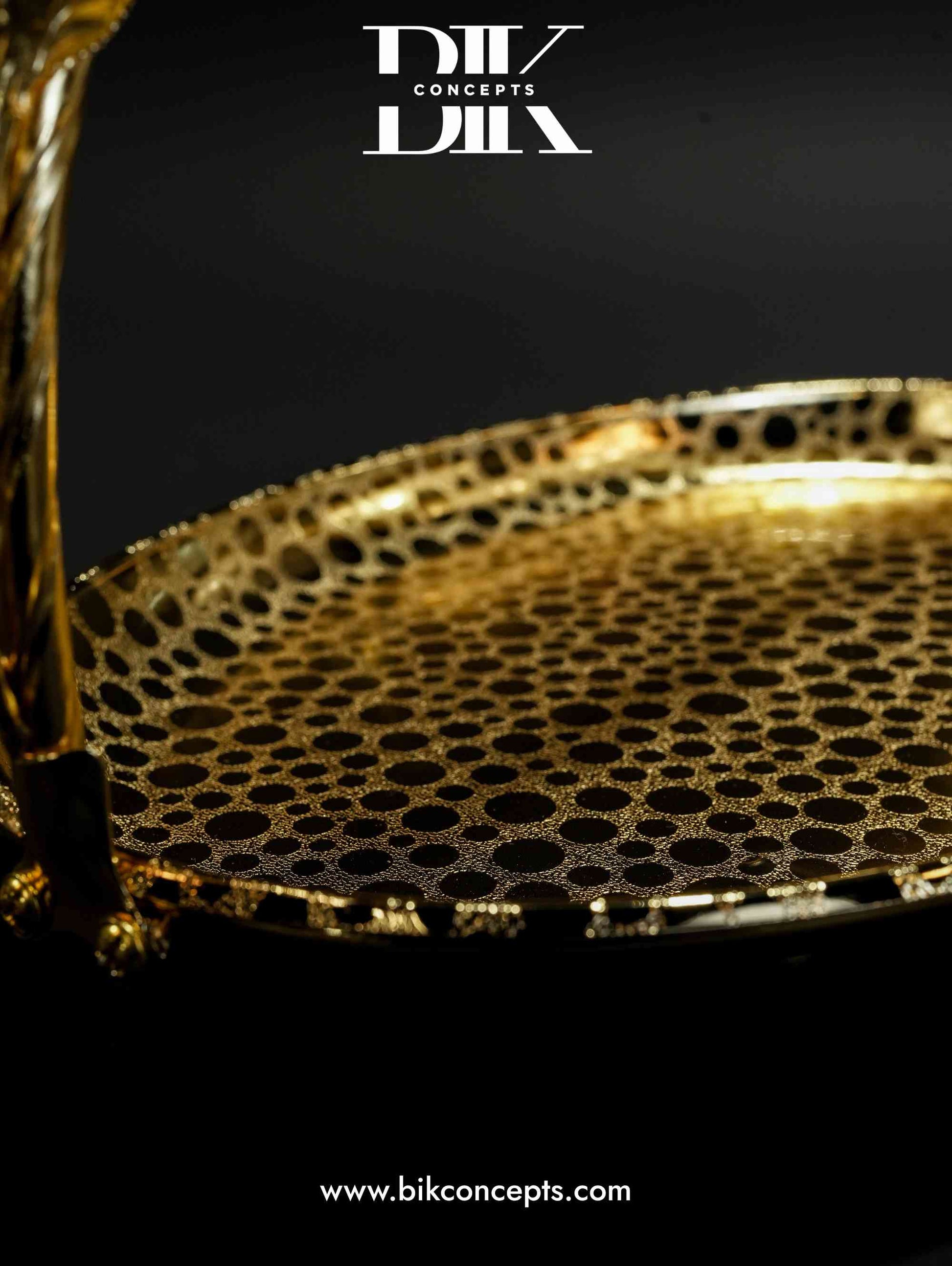 Full gold rose tray, gold basket tray, luxury decorative server, gold rose handle tray, gold oval snack dish, crystal accented centerpiece, designer wedding tray, stainless steel fruit basket.