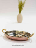 Hammered boat dish, stainless steel serving platter, luxury appetizer dish, boat shaped server, 