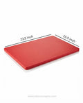 Polyethylene Chopping Board 23.5 x 15.5, Commercial Plastic Cutting Board Red Blue Green, Professional Hotel Kitchen Chopping Board, Color Coded Food Prep Board, High Density Polyethylene Board 0.5 Inch, Catering Grade Plastic Cutting Board, Large Non Porous Chopping Board, Commercial HACCP Cutting Board, Durable Plastic Kitchen Cutting Mat, Heavy Duty Meat and Vegetable Board