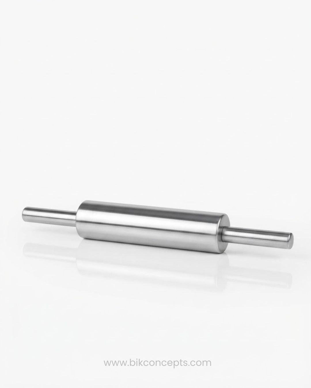 Heavyweight Stainless Steel Rolling Pin 12lb, 18.5 Inch Commercial Dough Roller, Solid Metal Pastry Roller, Heavy Duty Bakery Fondant Roller, Chillable Stainless Steel Dough Pin, Pizza Dough Roller Metal, Professional Catering Baking Tools, Heavy Metal Dough Press Roller