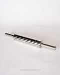 Heavyweight Stainless Steel Rolling Pin 12lb, 18.5 Inch Commercial Dough Roller, Solid Metal Pastry Roller, Heavy Duty Bakery Fondant Roller, Chillable Stainless Steel Dough Pin, Pizza Dough Roller Metal, Professional Catering Baking Tools, Heavy Metal Dough Press Roller