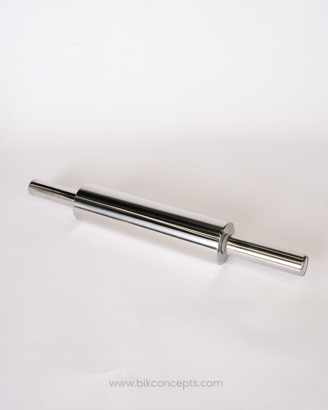 Heavyweight Stainless Steel Rolling Pin 12lb, 18.5 Inch Commercial Dough Roller, Solid Metal Pastry Roller, Heavy Duty Bakery Fondant Roller, Chillable Stainless Steel Dough Pin, Pizza Dough Roller Metal, Professional Catering Baking Tools, Heavy Metal Dough Press Roller