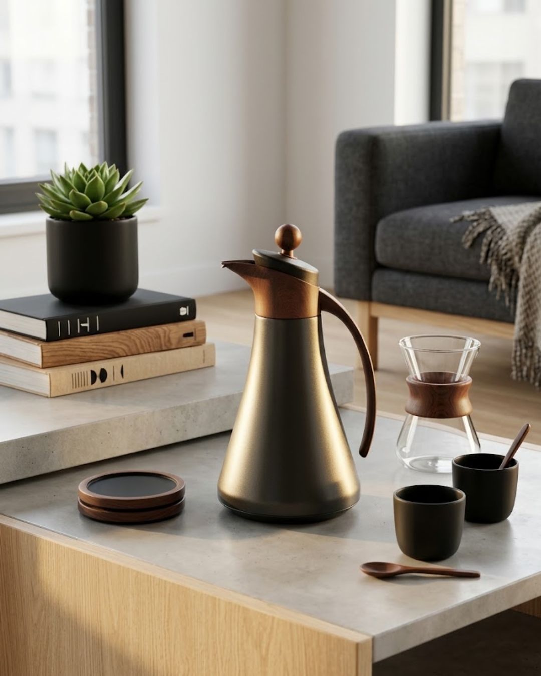 Matte Black Coffee Thermos Set of 2, 1 Liter Steel Thermal Coffee Carafe, Wood Grain Beverage Pitcher, Pink Glass Vacuum Flask Set, Luxury Catering Thermal Dispenser, Modern Black Tea Carafe, Insulated Hot Water Pitcher for Events, Nordic Style Coffee Server Set, Stainless Steel Catering Thermos USA, Modern Beverage Carafe for Weddings