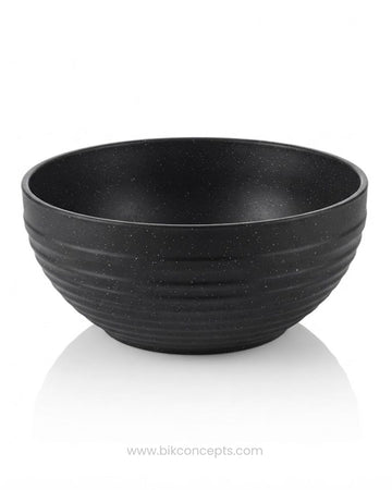 Midnight Black Porcelain Bowls 8 Inch, Large Speckled Black Ramen Bowl Set of 2, Deep Porcelain Salad Bowl 4 Inch Height, Commercial Restaurant Noodle Bowls Bulk, Hotel Buffet Serving Bowls Porcelain, Catering Service Pho Bowl Black, Matte Black Ribbed Pasta Bowl, Large Black Ceramic Serving Bowls