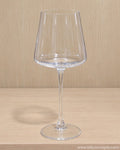 Clear Glass Wine Glasses Set of 6, Flat Bottom Wine Glass 15.9 oz 470 ml, Modern Cylindrical Wine Glass 9 Inch, Commercial Restaurant Stemware Bulk, Hotel Barware Flat Base Glasses, Catering Service Clear Wine Glassware, Modern Architectural Wine Goblets, 470ml Clear Glass Goblets Pack of 6