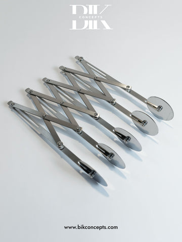 Stainless Steel Adjustable Multi-Wheel Dough Cutter (5-Wheel)