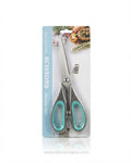 Stainless Steel Kitchen Scissors 8.5 Inch, Ergonomic Soft Grip Utility Shears, Heavy Duty Commercial Food Scissors, Restaurant Kitchen Stainless Shears, Hotel Catering Food Prep Scissors, Multipurpose Kitchen Shears Metal, Poultry and Herb Scissors Stainless Steel, Professional Kitchen Cutting Shears