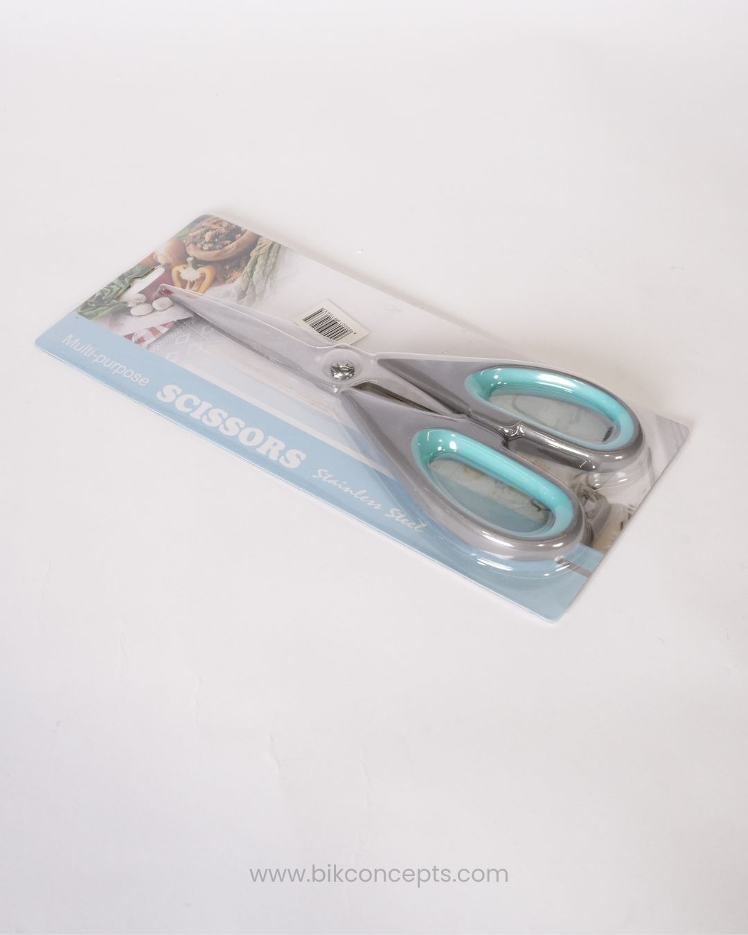 Stainless Steel Kitchen Scissors 8.5 Inch, Ergonomic Soft Grip Utility Shears, Heavy Duty Commercial Food Scissors, Restaurant Kitchen Stainless Shears, Hotel Catering Food Prep Scissors, Multipurpose Kitchen Shears Metal, Poultry and Herb Scissors Stainless Steel, Professional Kitchen Cutting Shears