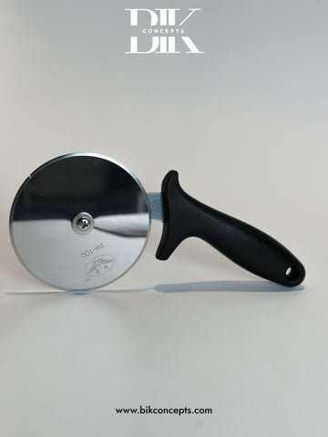 4" Stainless Steel Pizza Cutter - Ergonomic Grip
