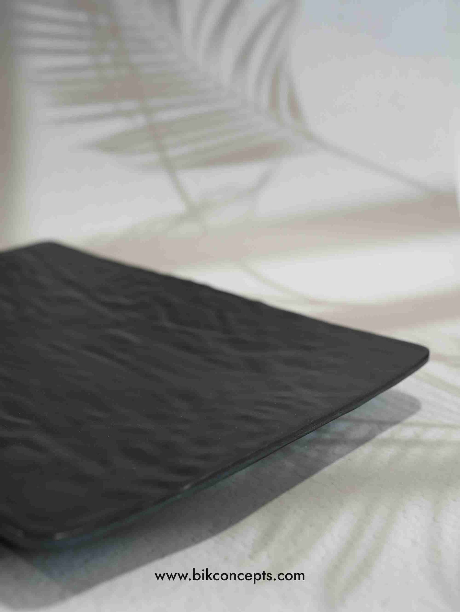 onyx melamine platter, black serving tray, shatterproof food platter, unbreakable appetizer tray, matte black dinnerware, melamine rectangular server