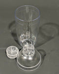 Clear Plastic Cocktail Shaker 750ml, Plastic Drink Shaker with Measurement Marks, 700cc Graduated Boba Tea Shaker, Shatterproof Restaurant Bar Shaker, Commercial Catering Beverage Mixer, Clear Acrylic Cobbler Shaker, Clear Plastic Mocktail Mixer, Professional Handheld Juice and Tea Shaker
