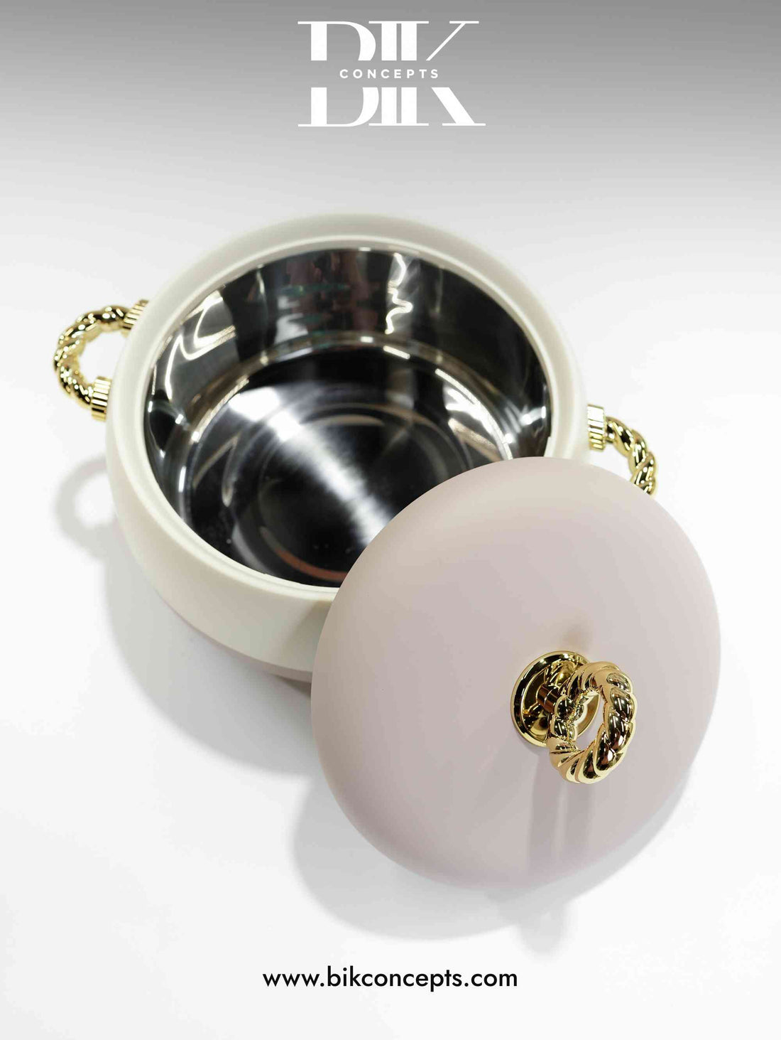 3-Piece Rose & Cream Insulated Casserole Set – Luxury Food Warmers