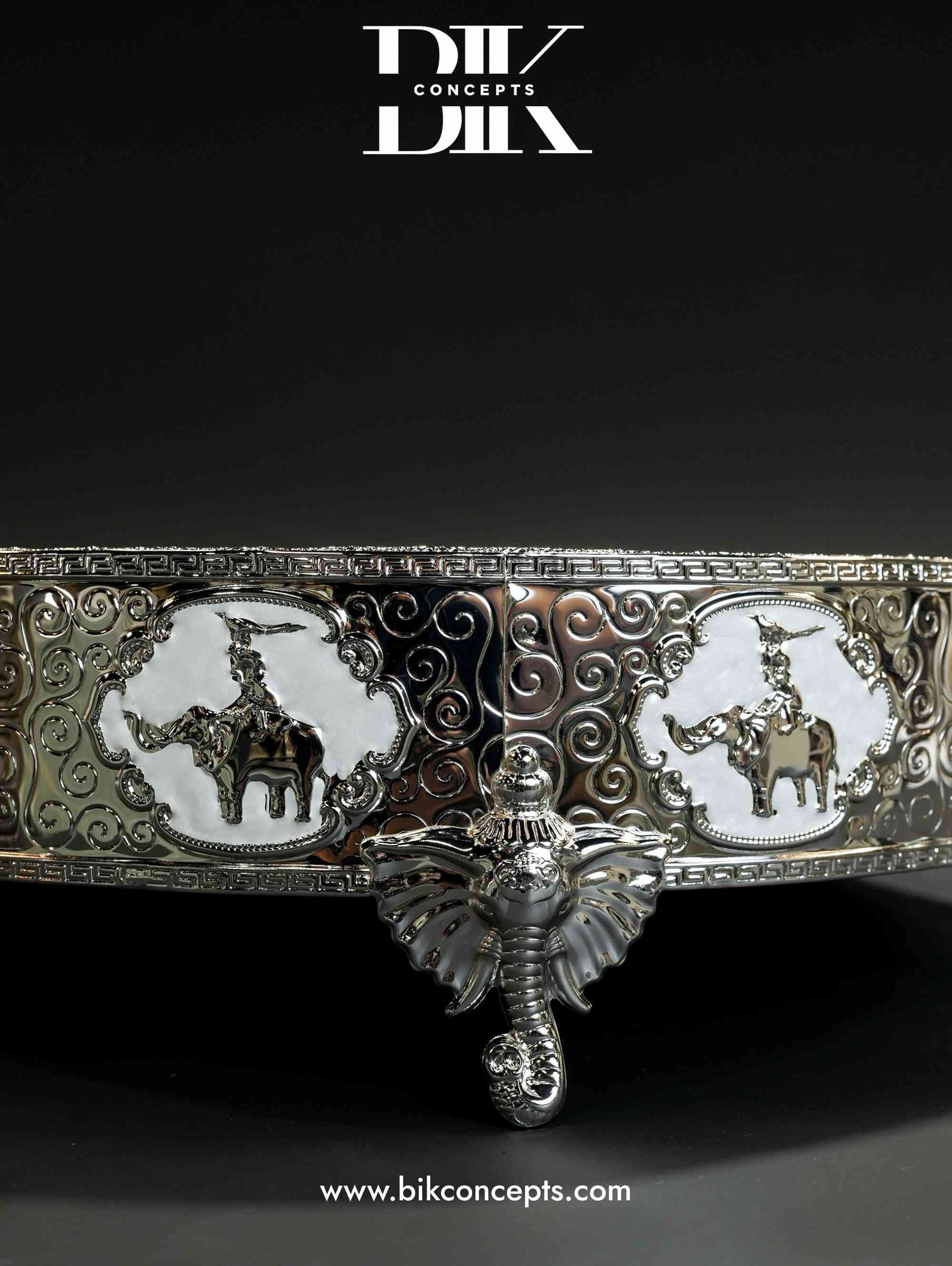 serving tray, wedding buffet platter, designer Indian tableware