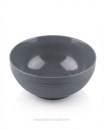Slate Grey Porcelain Bowls 8 Inch, Large Grey Ramen Bowl Set of 2 Set of 6, Deep Porcelain Salad Bowl 4 Inch Height, Commercial Restaurant Noodle Bowls Grey, Hotel Buffet Serving Bowls Porcelain, Catering Service Pho Bowl Slate Grey, Matte Grey Ribbed Pasta Bowl, Large Grey Ceramic Serving Bowls Bulk