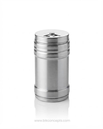 Stainless Steel Salt and Pepper Shakers Set of 12, Chili Flakes and Cheese Shaker Metal, Adjustable Lid Spice Shaker 3 Inch, Commercial Restaurant Table Seasoning Dispensers, Hotel Buffet Spice Dredge Set, Pizza Shop Parmesan Cheese Dispenser, Stainless Steel Condiment Shakers Bulk, Small Metal Spice Container Set