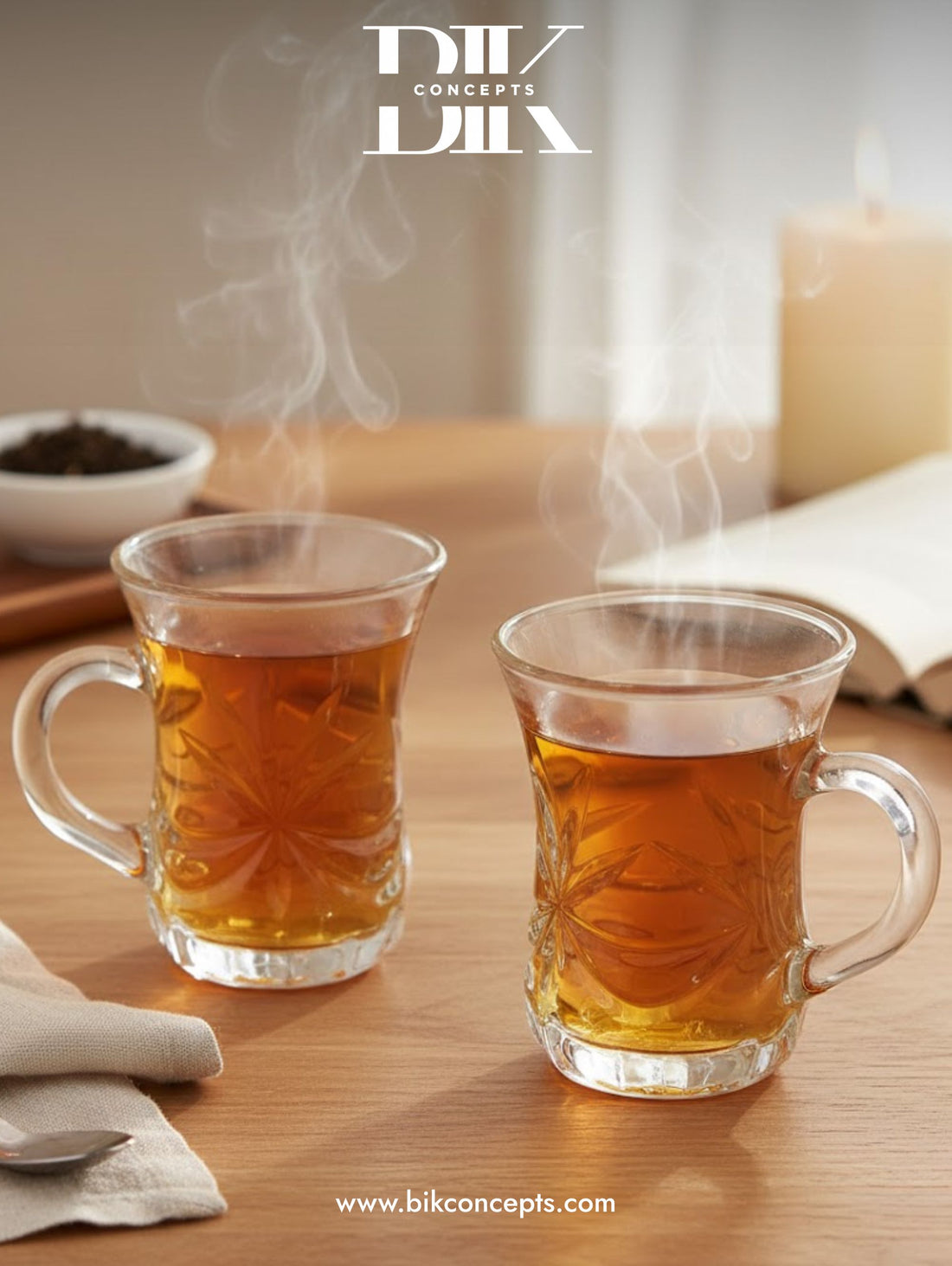 glass tea cup, 5.5oz coffee mug, clear espresso mug, Turkish tea glass with handle, small glass beverage cup, heat resistant glassware, embossed glass mug.