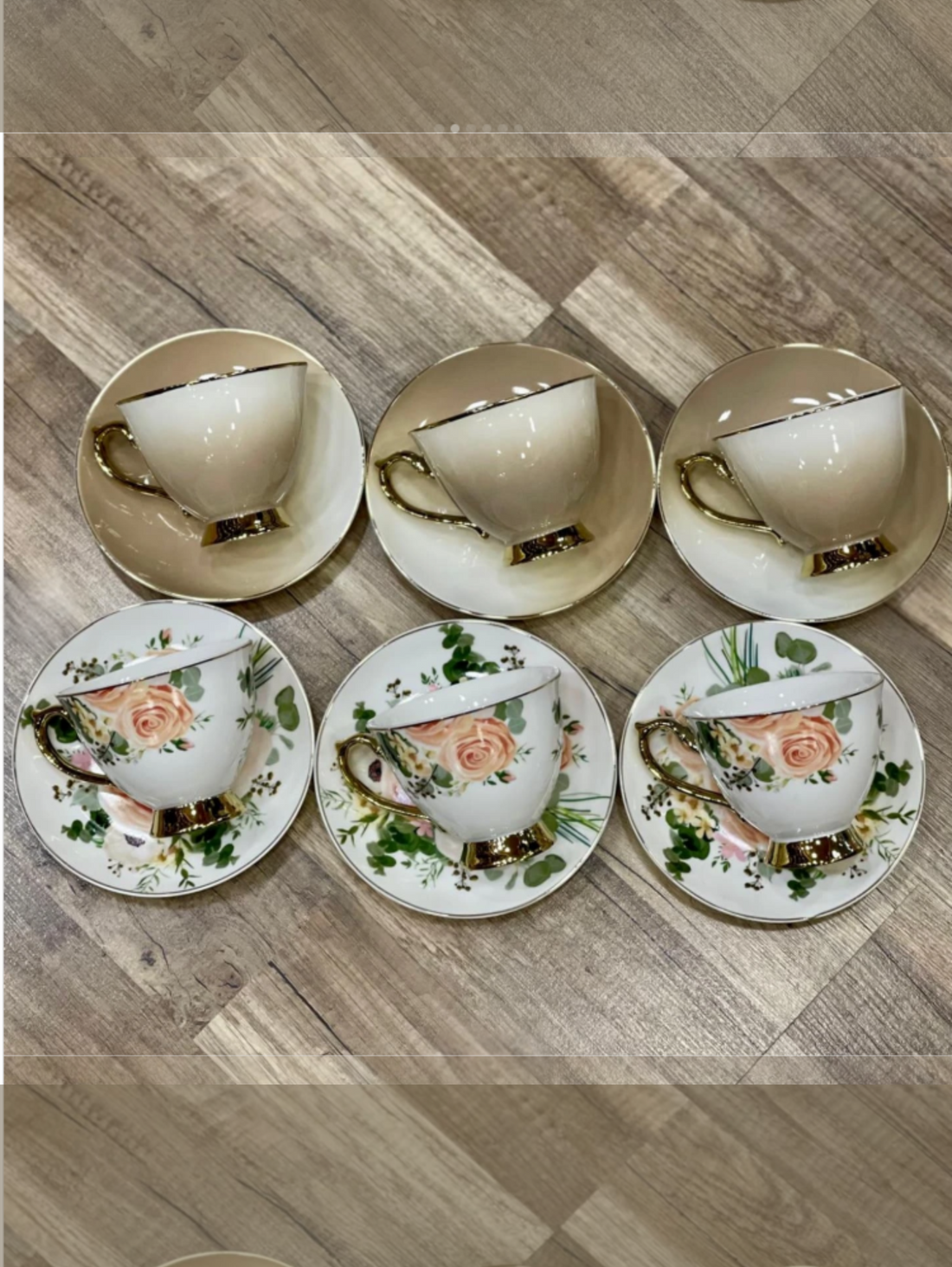 6-Piece Porcelain Tea Set