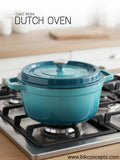 cast iron pot with lid, dutch oven cast iron pot, heavy duty cast iron cookware, cast iron casserole pot, cast iron stew pot, cast iron cooking pot for stovetop, premium cast iron cookware, cast iron pot for rice and curry, cast iron kitchen pot, durable cast iron dutch oven, cast iron slow cooking pot, traditional cast iron cookware, cast iron pot for soups and stews, BIK Concepts cast iron cookware
