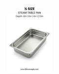 Steam table pans, hotel pans, gastronorm pans, GN pans, food pans, catering pans, steam table inserts, buffet pans, warming tray inserts, counter pans, service pans, cafeteria pans